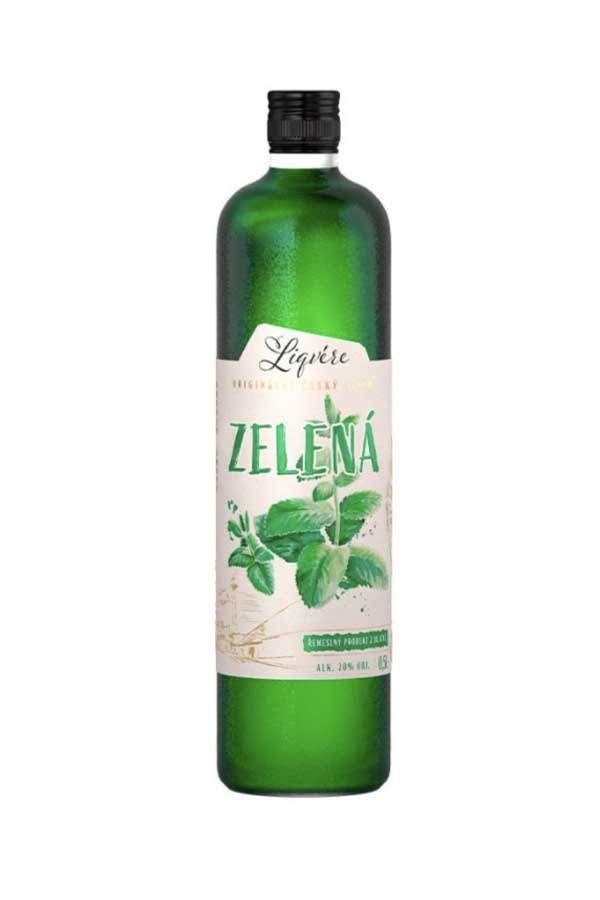 Liqvére ZELENÁ 0,5l 20%